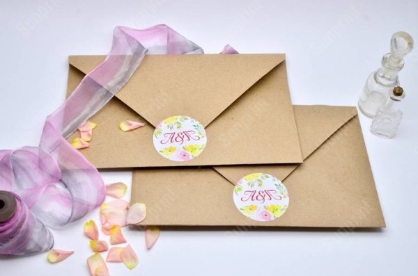 Украсить конверт