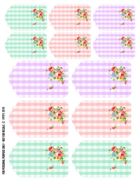 Ярлычки для конверта