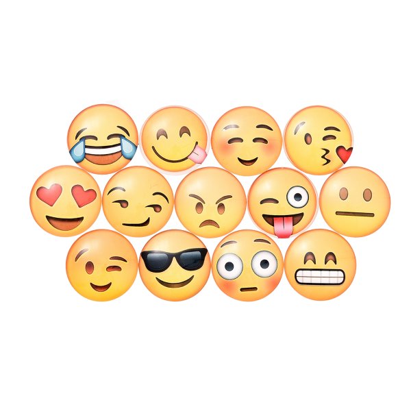 Наклейки в виде смайликов