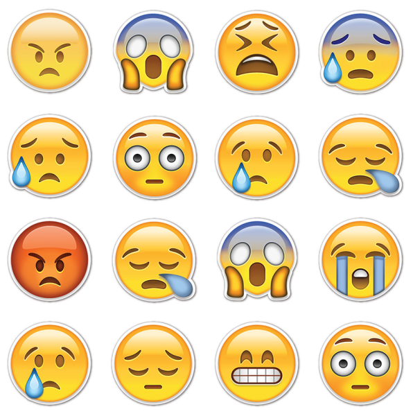 Стикер "смайлы"