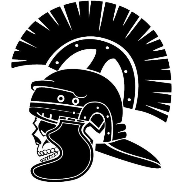 Шлем легионера Легион силуэт