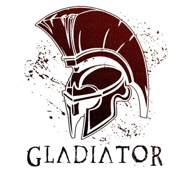 Шлем гладиатора логотип