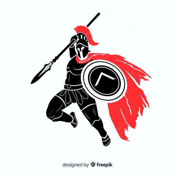 Гладиатор векторное изображение