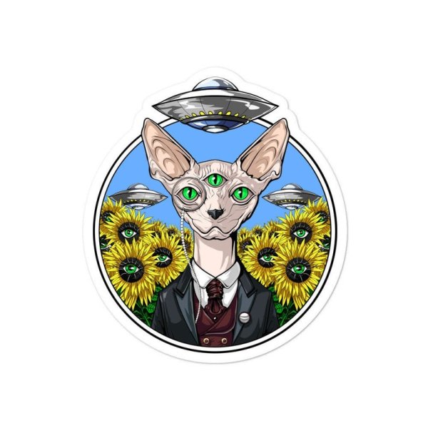 Наклейка (стикер) сфинкс