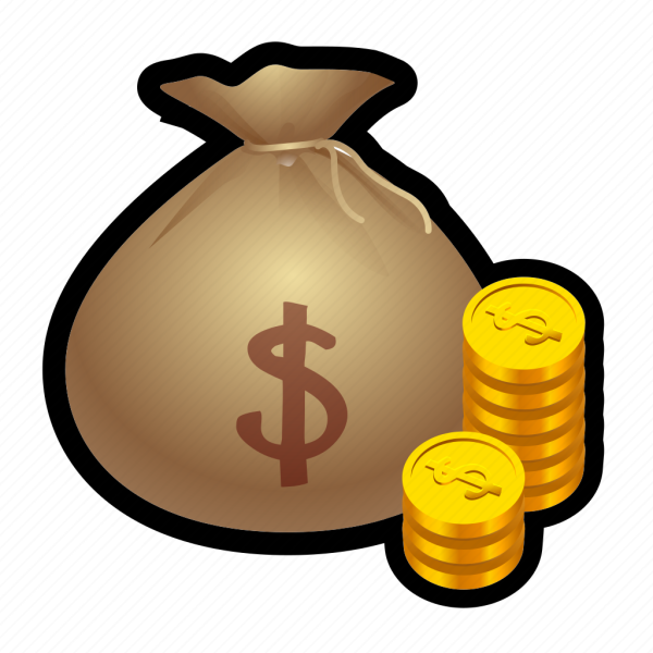 Стикер деньги