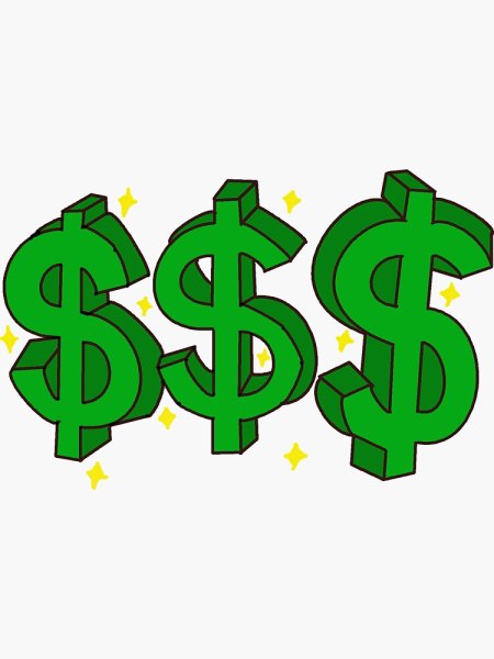 Значок мешок с деньгами