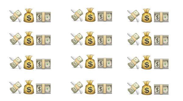 Стикер деньги