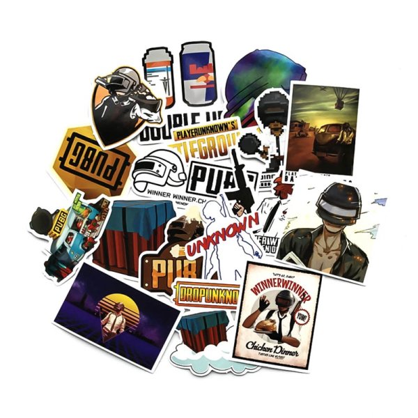 PUBG mobile наклейки