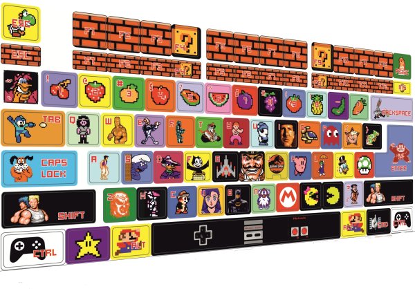 8 Бит Стикеры