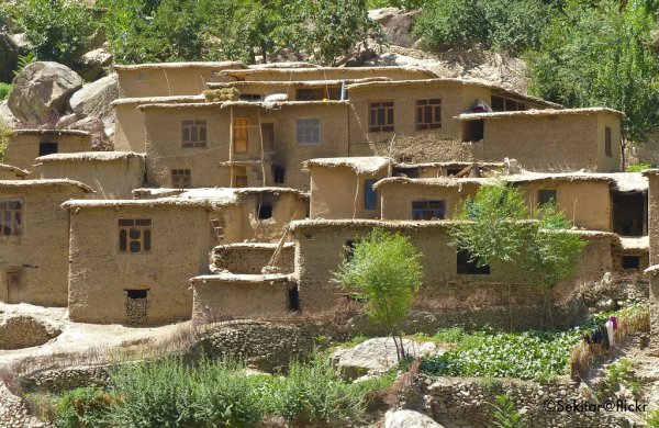 Дувалы жилище Афганистан