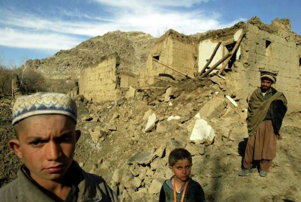 Война в Афганистане жители