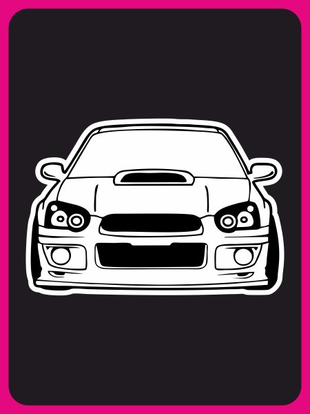 Subaru наклейки