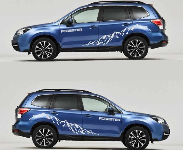 Subaru Forester stikers