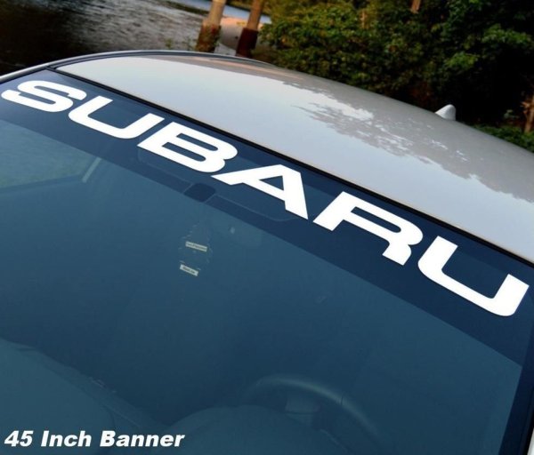 Наклейки на Субару Аутбек