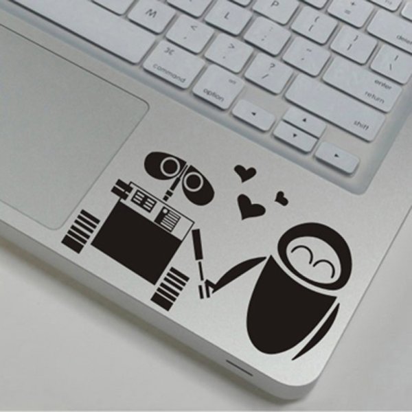 Наклейка на крышку ноутбука