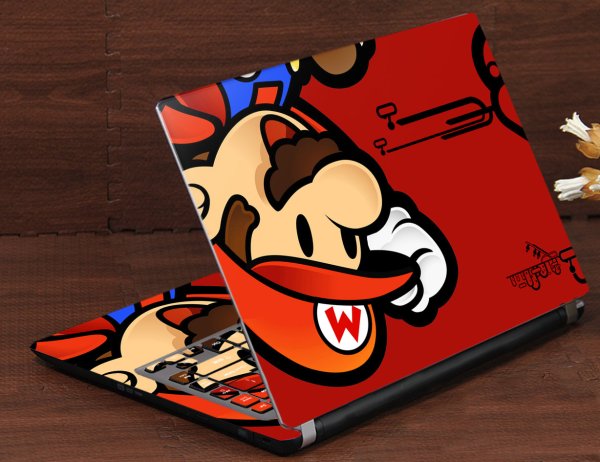 Ноутбук Apple красный