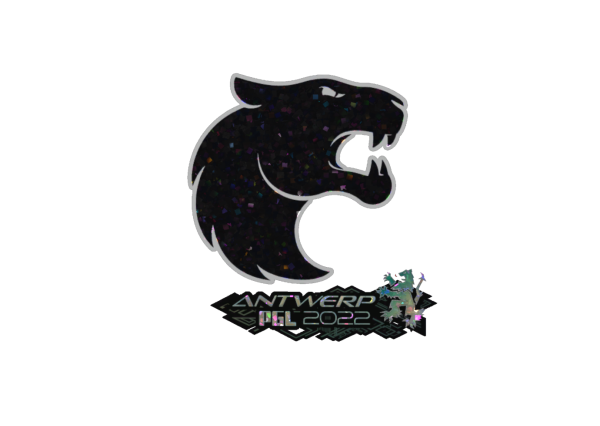 Наклейка фурия голографическая