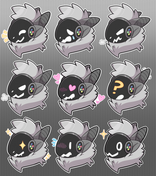 Фурри Протоген Стикеры