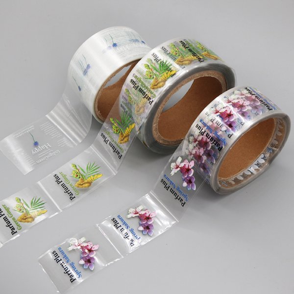 Этикетки самоклеящиеся прозрачные