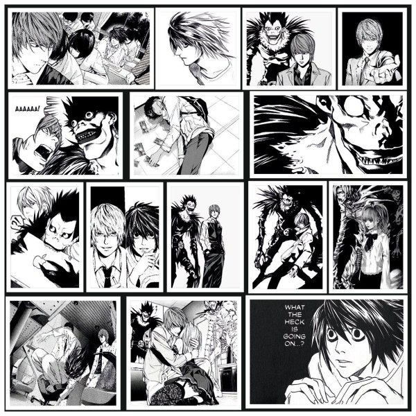 Стикеры тетрадь смерти