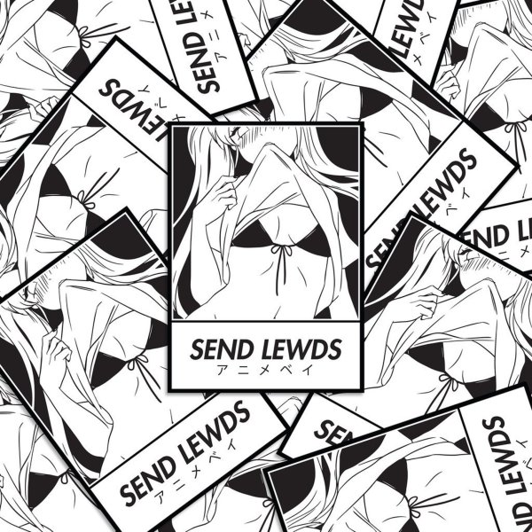 Аниме плакаты черно белые