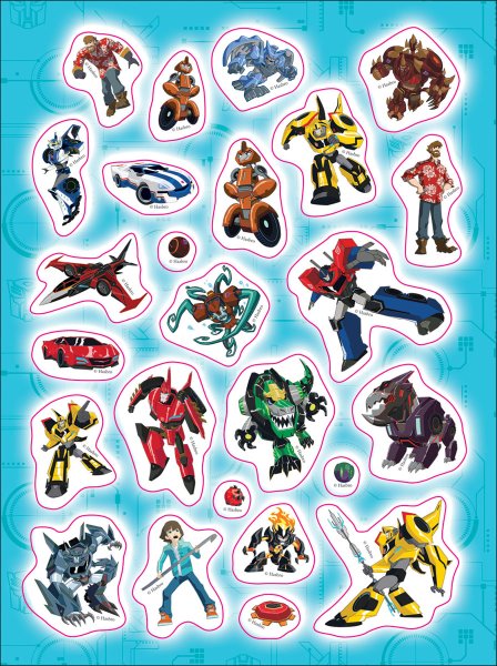 Наклейки для мальчиков трансформеры