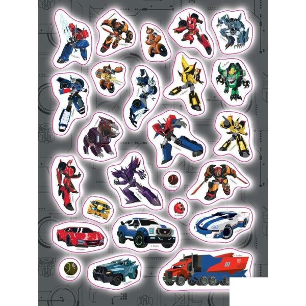 Наклейки для мальчиков роботы