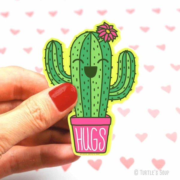 Наклейки для ЛД кактусы