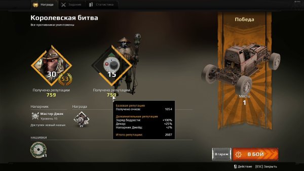 Фракция Скитальцы кроссаут