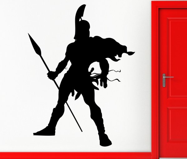 Трафарет Спартанец