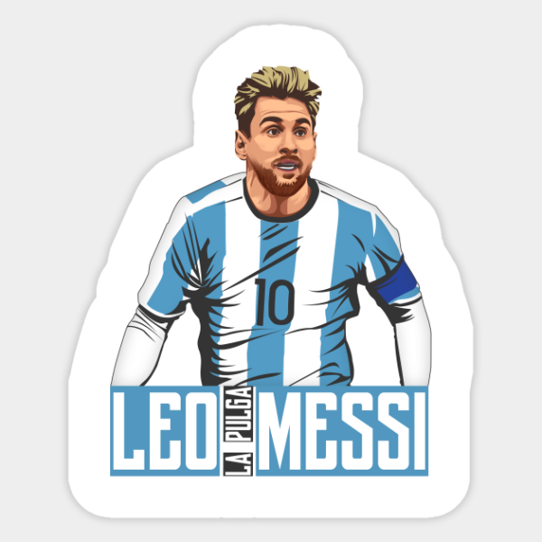 Наклейка Barcelona Messi