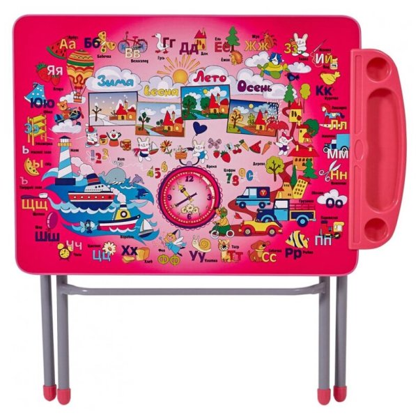 Комплект детской мебели Фея досуг 201 алфавит зеленый