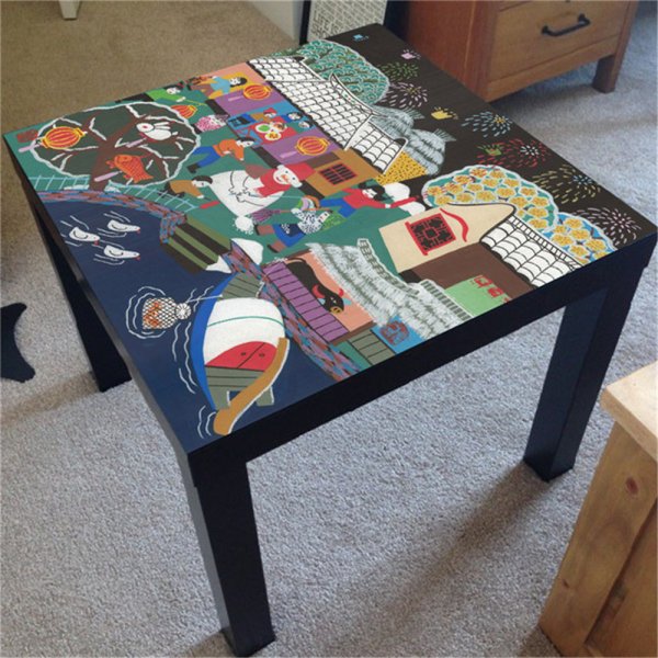 Наклейка на детский стол