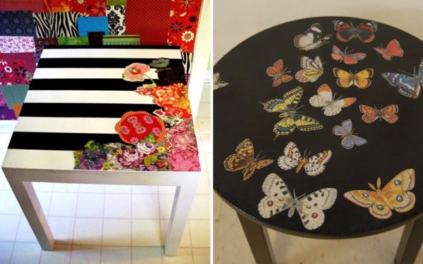 Наклейка на журнальный столик