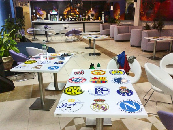 Реклама на стол