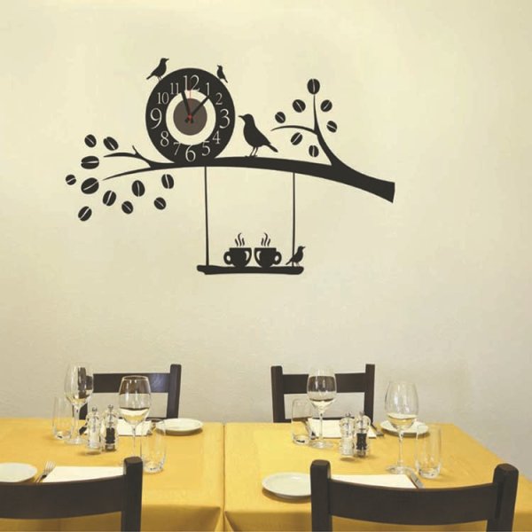 Наклейки на кухню на стену над столом