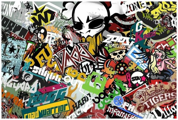 Наклейки стикербомбинг