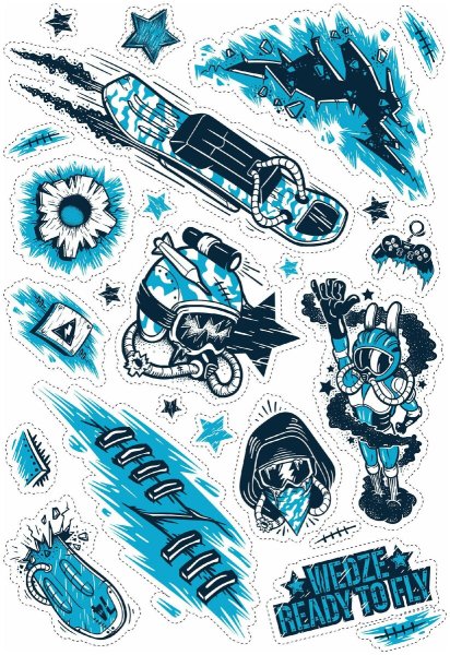 Лыжник силуэт