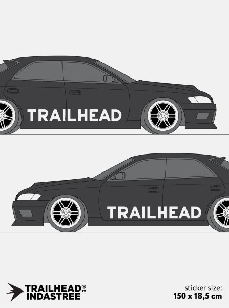 12 5 1 Trailhead наклейки