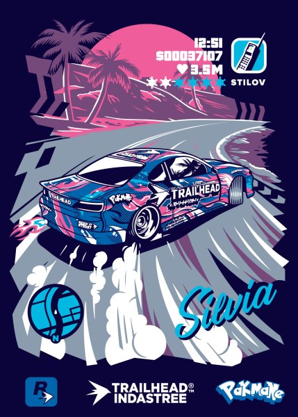 12 5 1 Trailhead наклейки