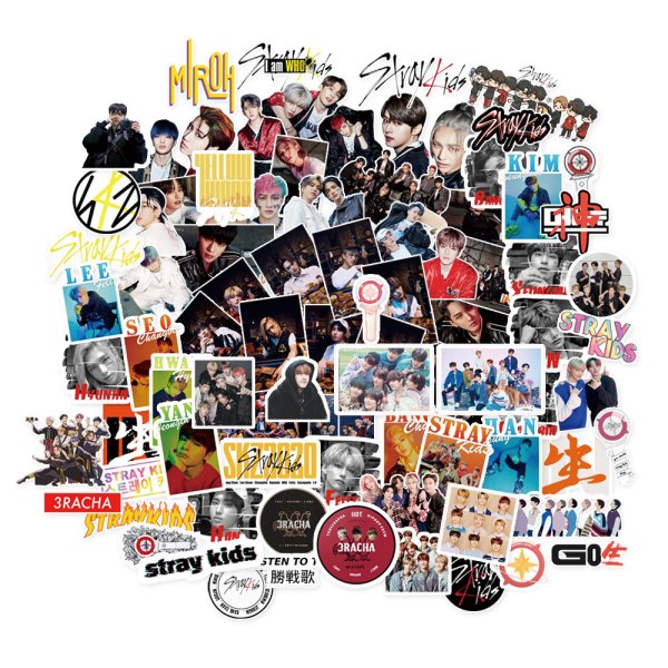 Наклейки Stray Kids набор