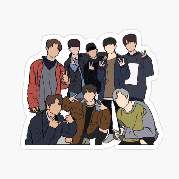 Наклейки Stray Kids Феликс
