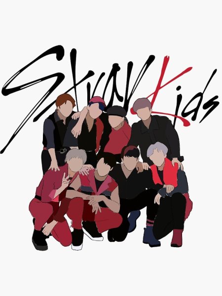 Стикеры k Pop Stray Kids