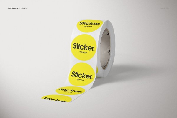 Стикер Mockup
