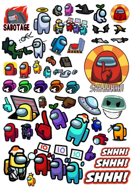 Among us Стикеры