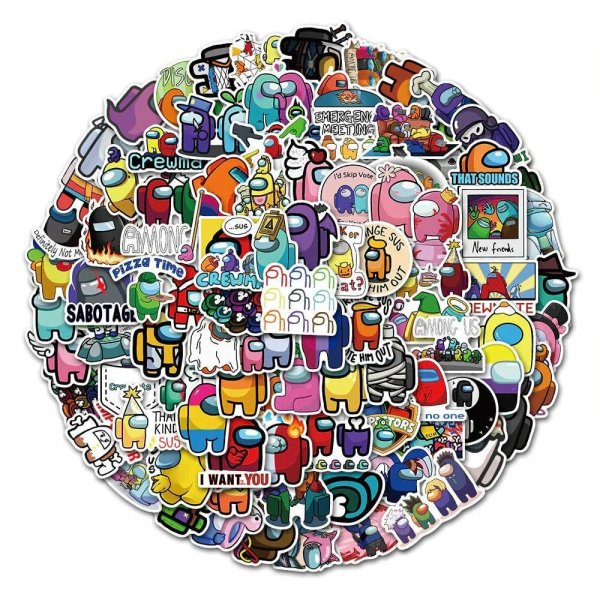 Стикеры 100 штук