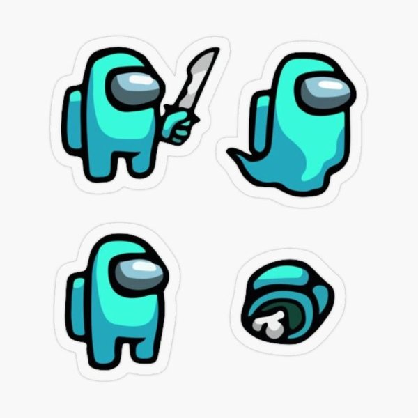 Стикеры амонг АС