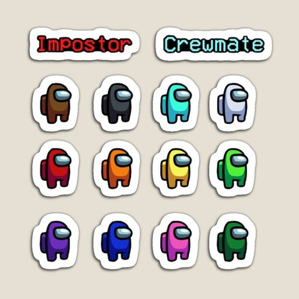 Among us Стикеры телеграм