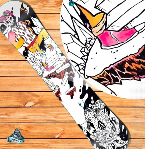 Принты на сноуборд