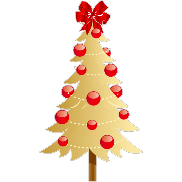 Наклейка елочка